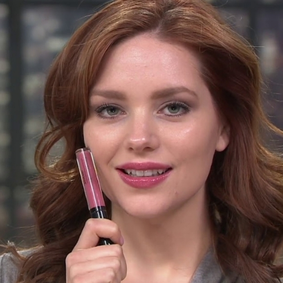 💙🌟🧚♀️POUT MINI BareMinerals Gen Nude Patent Lip Lacquer NWT - Picture 2 of 6